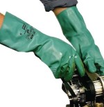 Solvex gants nitril couleur verte