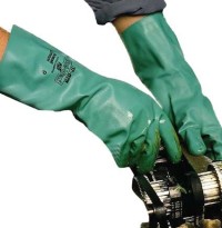 Solvex gants nitril couleur verte