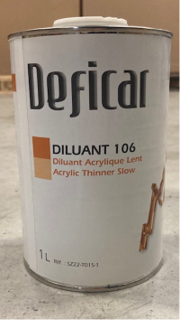 Diluant acrylique carrosserie 